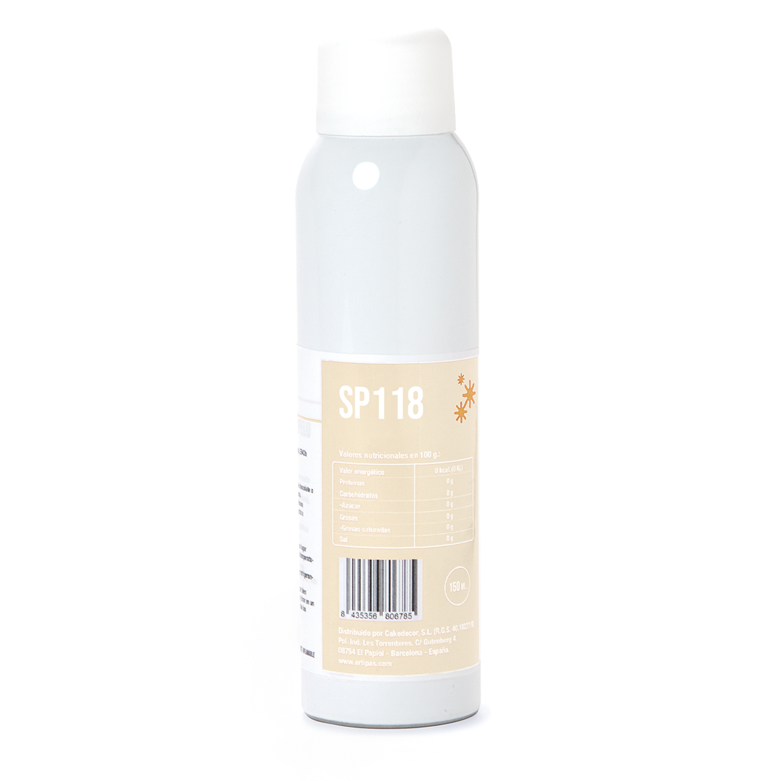 Colorante espray perlado champán - base alcohol (150 ml) · Artipas