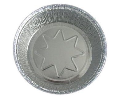 Envase Aluminio Pollo Redondo Ø20,5cm.1400cc. (C/600uds B/100uds) · 600 unidades · VasoMadrid