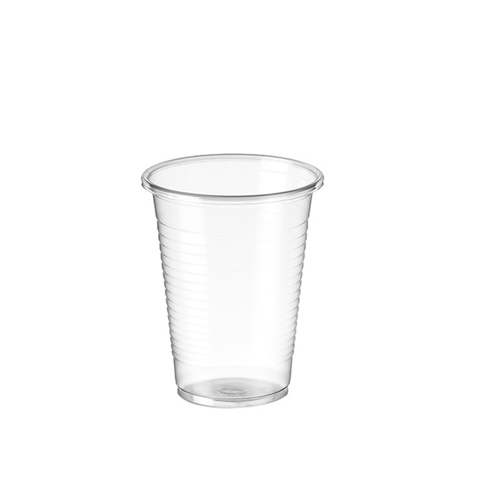 Vaso Pp. 200ml. Transparente Reutilizable (C/3000uds B/100uds) · 3000 unidades · VasoMadrid