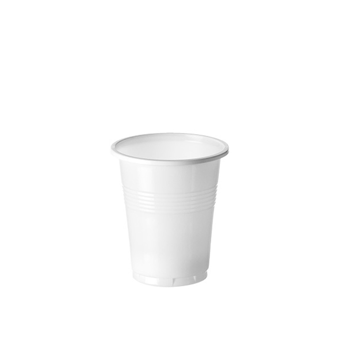 Vaso Pp. 100ml. Blanco Reutilizable (C/4800uds B/100uds) · 4800 unidades · VasoMadrid