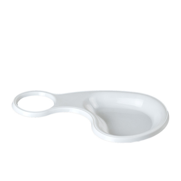 Vasoplato Blanco 26,6x14,5x2cm. (C/500uds B/50uds) · 500 unidades · VasoMadrid