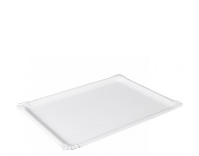 Bandeja Carton Blanco 18x24cm. (C/600uds B/50uds) - Nº 6 - · 600 unidades · VasoMadrid