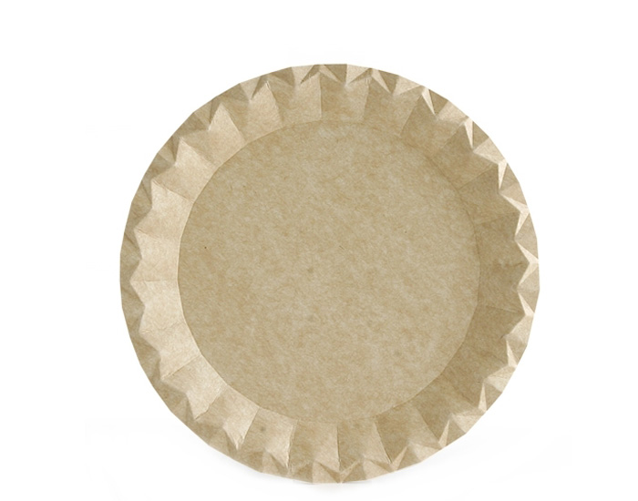 Plato Redondo Carton Kraft Bali Ø18cm. (C/700uds B/50uds) · 700 unidades · VasoMadrid