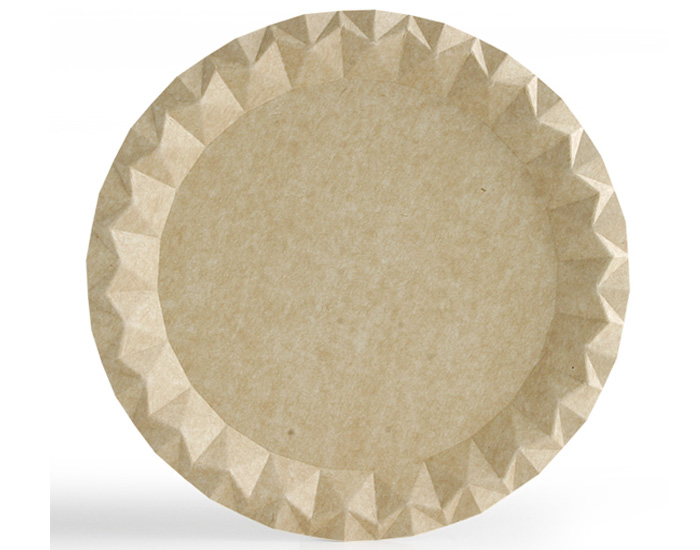 Plato Redondo Carton Kraft Bali Ø29cm. (C/600uds B/50uds) · 600 unidades · VasoMadrid