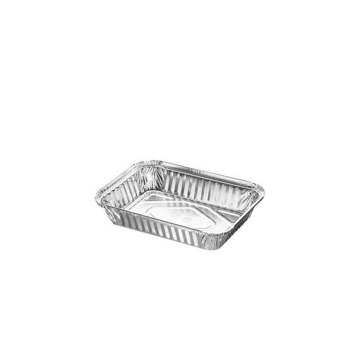 Envase Aluminio Rectangular 14,5x12x4cm. 440cc. (C/1000uds B/100uds) · 1000 unidades · VasoMadrid
