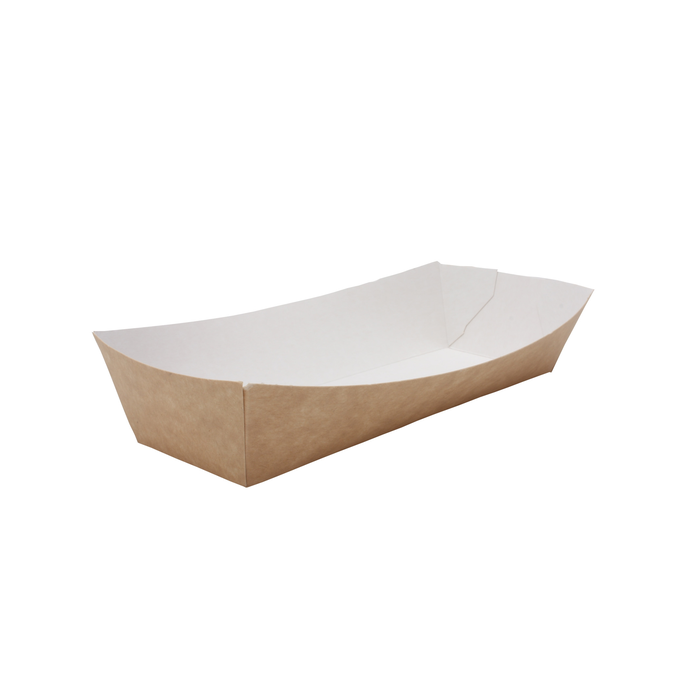 Barqueta Carton Hot Dog Kraft 17x5,5x4cm. (C/1000uds) · 1000 unidades · VasoMadrid