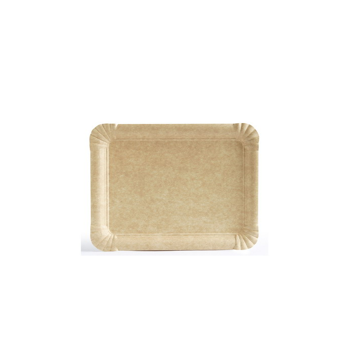 Bandeja Carton Kraft 25x34cm (C/350uds B/50uds) · 350 unidades · VasoMadrid