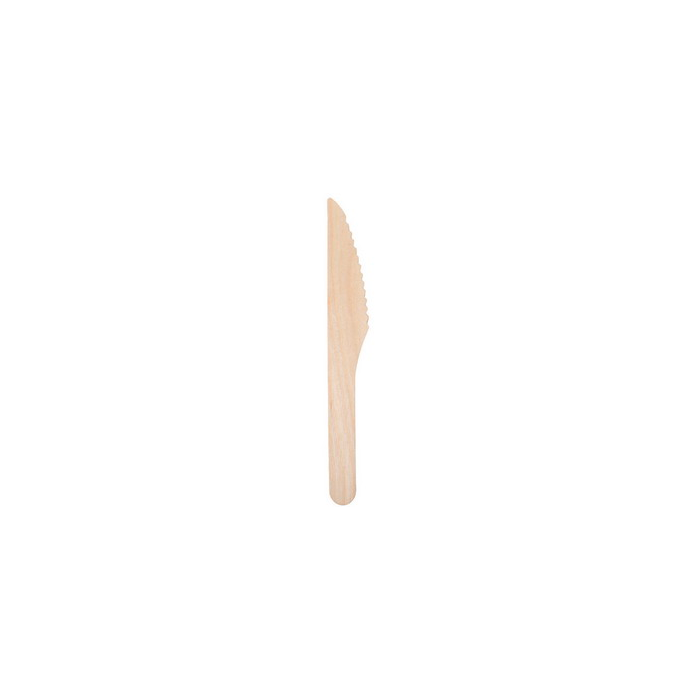 Cuchillo Madera 16,5cm. (C/1000uds B/100uds) · 1000 unidades · VasoMadrid