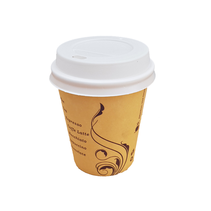 Vaso Carton 6oz. 200ml. Impreso "Lets Do Coffee" (C/2000uds B/100uds) · 2000 unidades · VasoMadrid