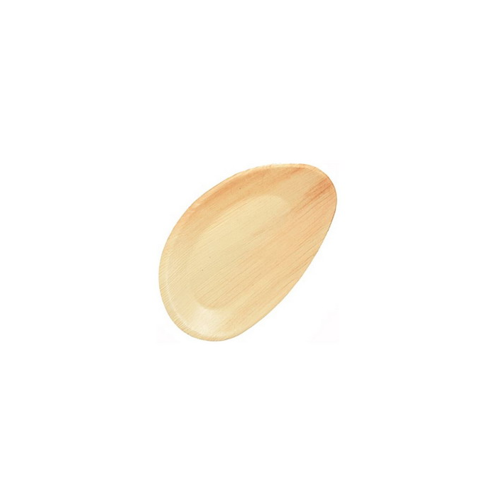 Bol Ovalado Hoja De Palma Biodegradable 25,4x17,8cm. (B/25uds) · VasoMadrid