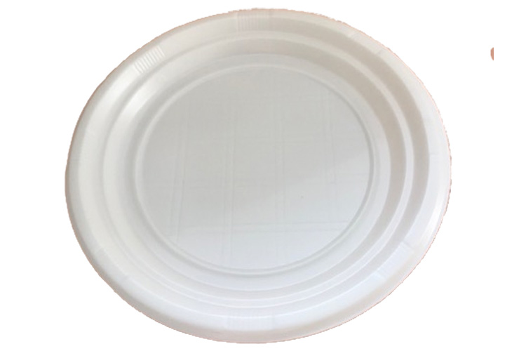 Plato Llano Blanco Ø22cm. Reutilizable (C/1200uds B/100uds) · 1200 unidades · VasoMadrid
