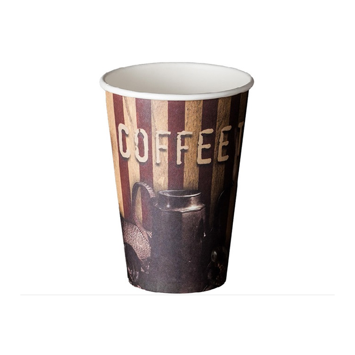 Vaso Carton 4oz. 120ml. "Coffee Time" (C/1000uds B/50uds) · 1000 unidades · VasoMadrid
