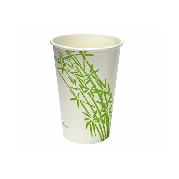 Vaso Carton 8oz. 240ml. Biodegradable 100% (C/1000uds B/50uds) · 1000 unidades · VasoMadrid