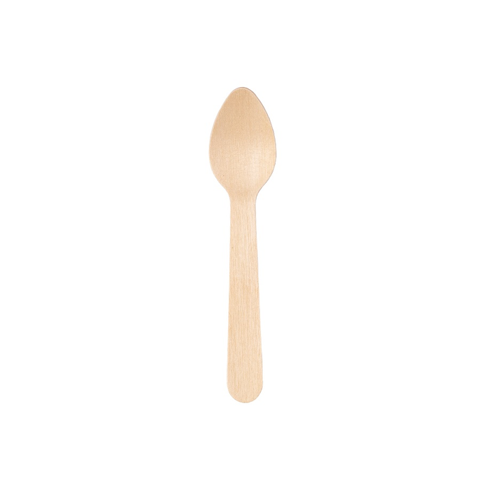 Cucharita Madera Para Té 11cm. (C/3000uds B/100uds) · 3000 unidades · VasoMadrid