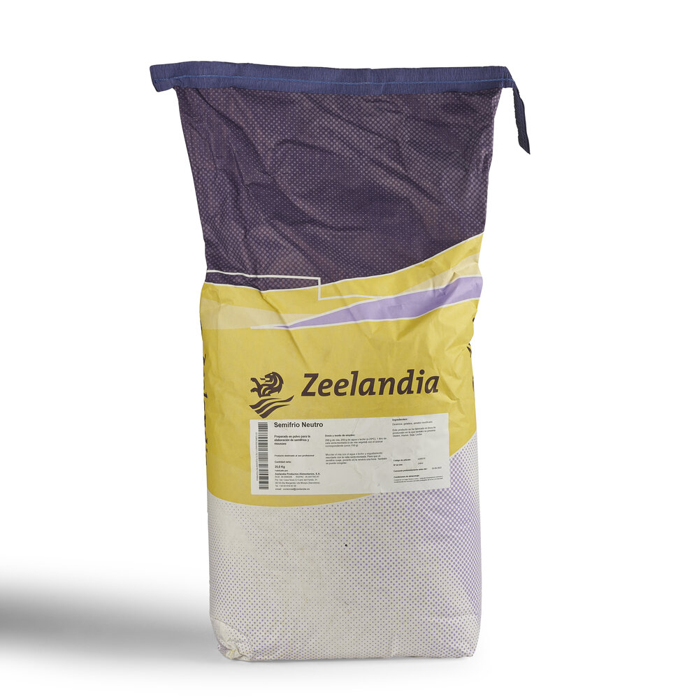 Semifrío Neutro · 25 unidades · Zeelandia