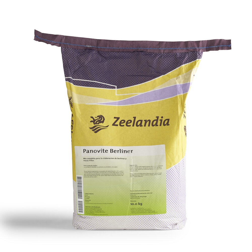 Panovite Berliner 10,0kg · 10 unidades · Zeelandia