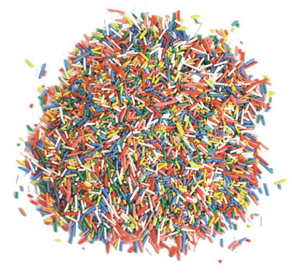 Fideo Pastillaje Color Surtido Bolsa 1 Kg · Artipas