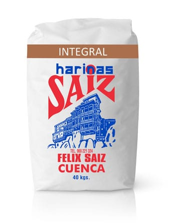 Harina Integral Saiz · saco de 25 kg