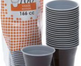 Vaso bicolor 166 cc · paquete de 100, caja de 30 · Sierra Nevada