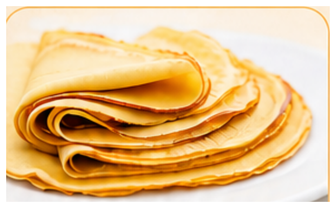 Crepes congelados · caja 100 unidades (bolsas de 10) · Gofres Chacha