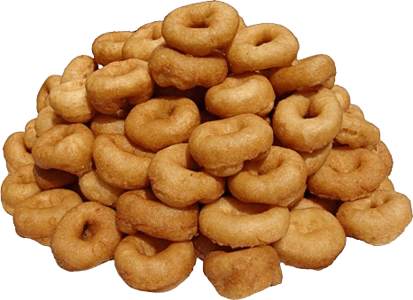 Buñuelos congelados · caja 250 unidades (bolsas de 50) · Gofres Chacha