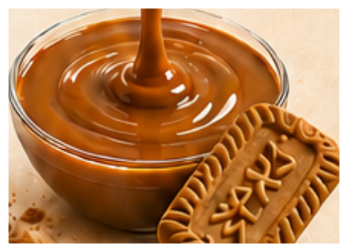 Sirope de speculoos · bote de 1,200 kg · Gofres Chacha