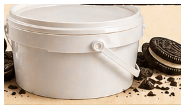 Cubo sabor Oreo · cubo de 3 kg · Gofres Chacha