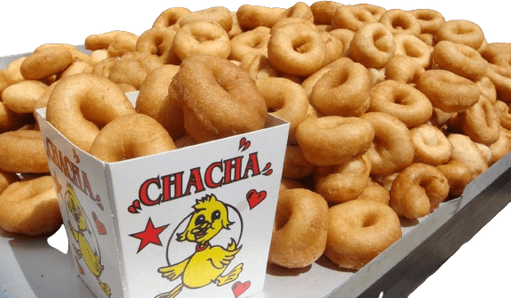 Estuche palomitas grande · pedido mínimo 100 unidades · Gofres Chacha