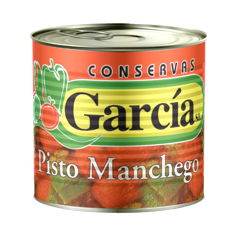 Pisto Manchego Artesano García · caja de 3 latas de 3 kg · 3 unidades · Conservas García