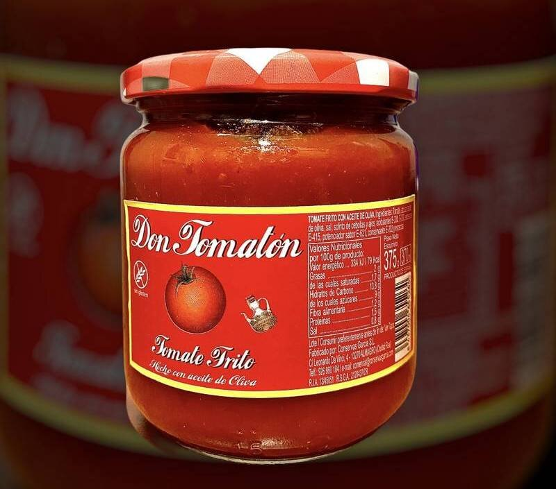 Tomate Frito En Oliva García · caja de 12 tarros de 550 g · 12 unidades · Conservas García