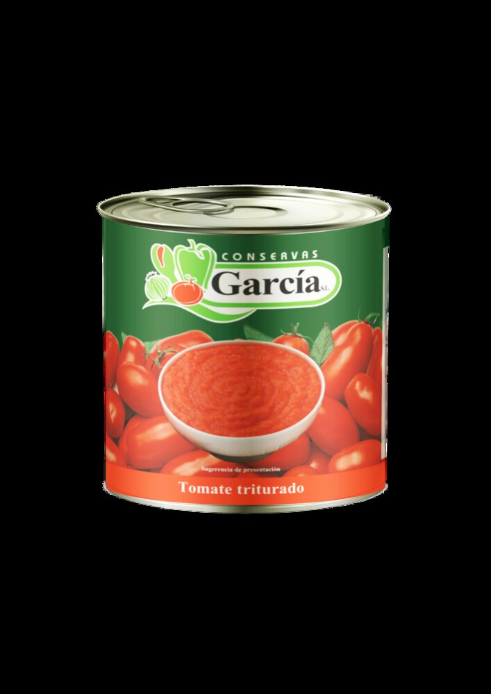 Tomate Triturado Extra García · caja de 3 latas de 5 kg · 3 unidades · Conservas García