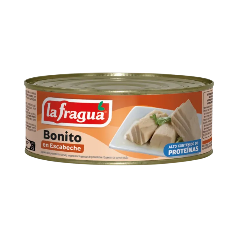 Bonito en Escabeche Lata RO-900 (Sarda spp) · 12 unidades · La Fragua