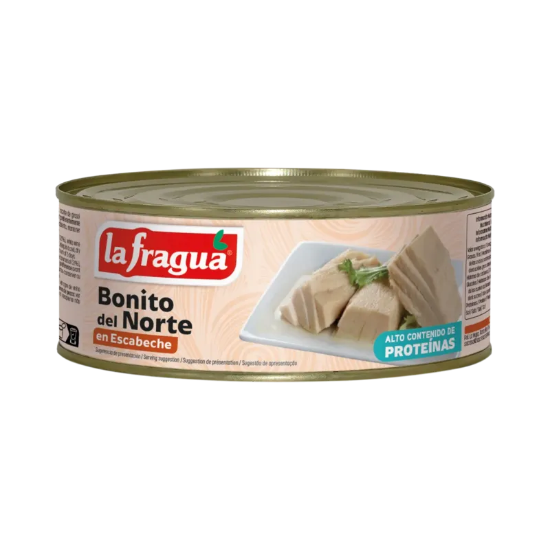 Bonito del Norte en Escabeche Lata RO-900 (Thunnus alalunga) · 12 unidades · La Fragua