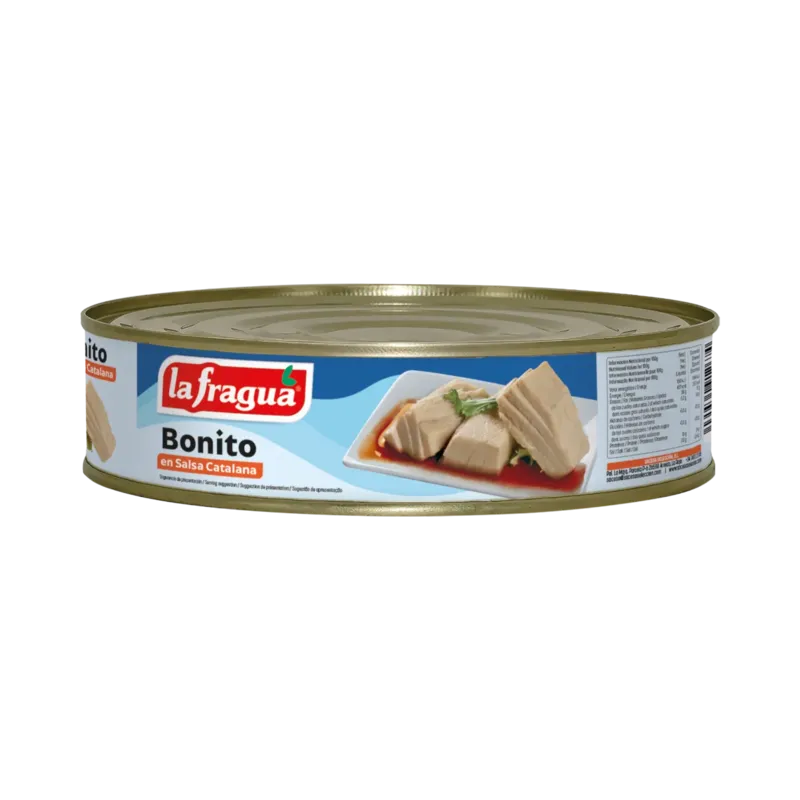 Bonito en Salsa Catalana Lata RO-1800 (Sarda spp) (100 % tronco) · 6 unidades · La Fragua