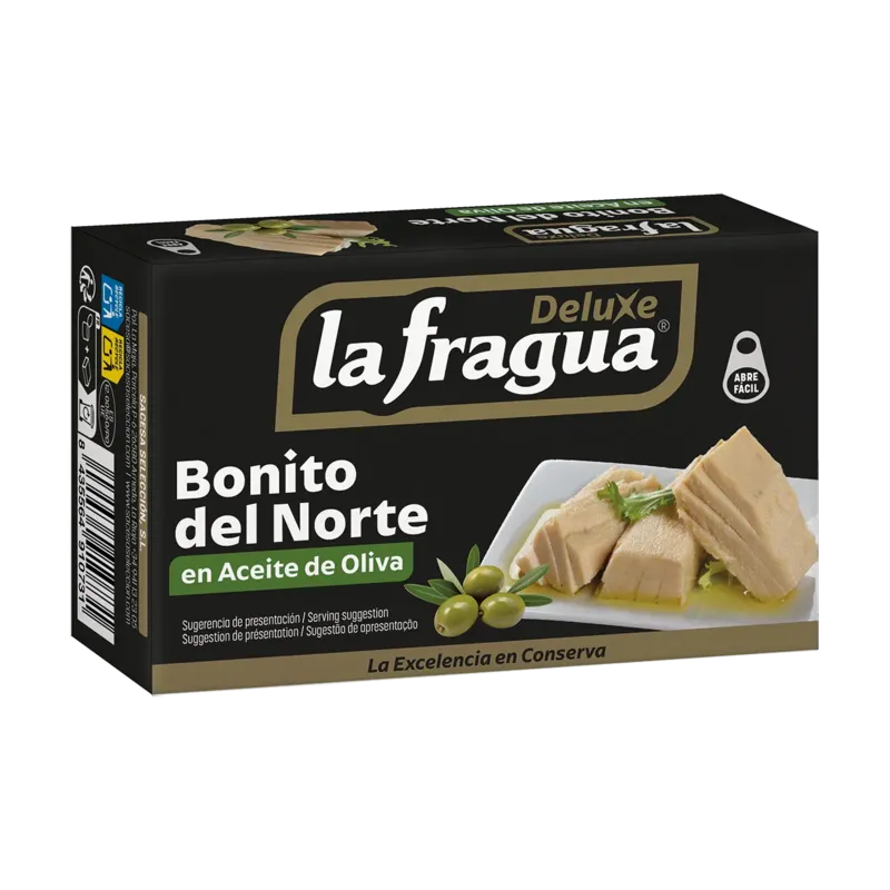 Bonito del Norte en Oliva Lata OL-120 (Thunnus alalunga) - F.A. · 25 unidades · La Fragua