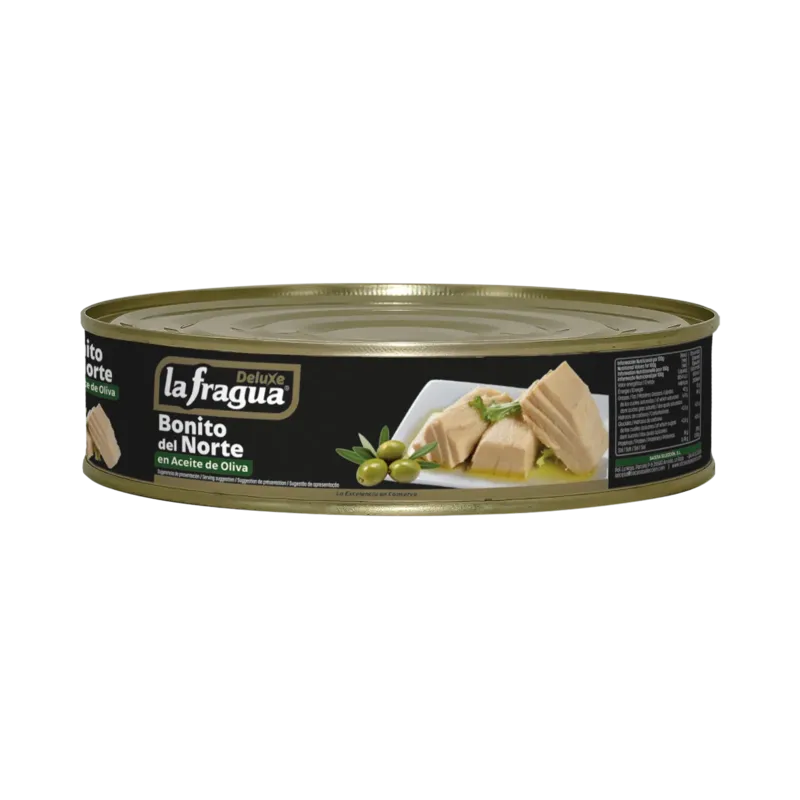 Bonito del Norte en Oliva Lata RO-1800 (Thunnus alalunga) (100% Tronco) · 6 unidades · La Fragua