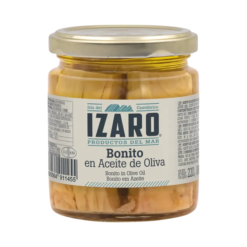 Bonito en Oliva Tarro-250 (Sarda spp) · 12 unidades · La Fragua