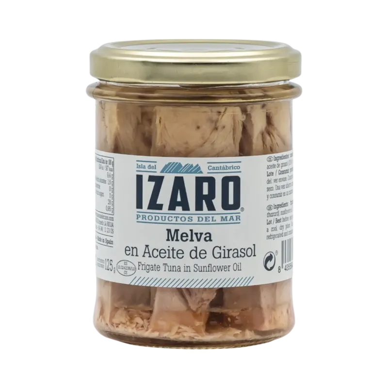 Melva en Girasol Tarro-212 (Auxis thazard) · 12 unidades · La Fragua