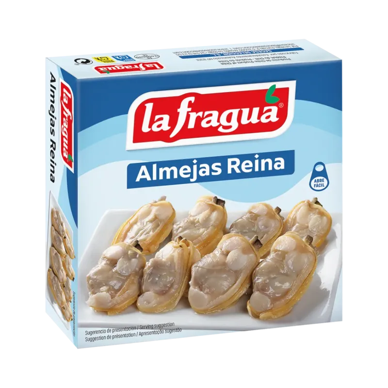 Almejas Reina Lata RO-120 (Mulinia edulis) - F.A. · 24 unidades · La Fragua