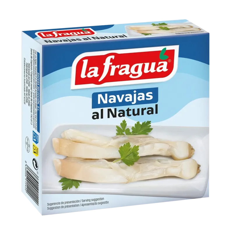 Navajas Lata RO-120 (Ensis macha) - F.A. · 24 unidades · La Fragua