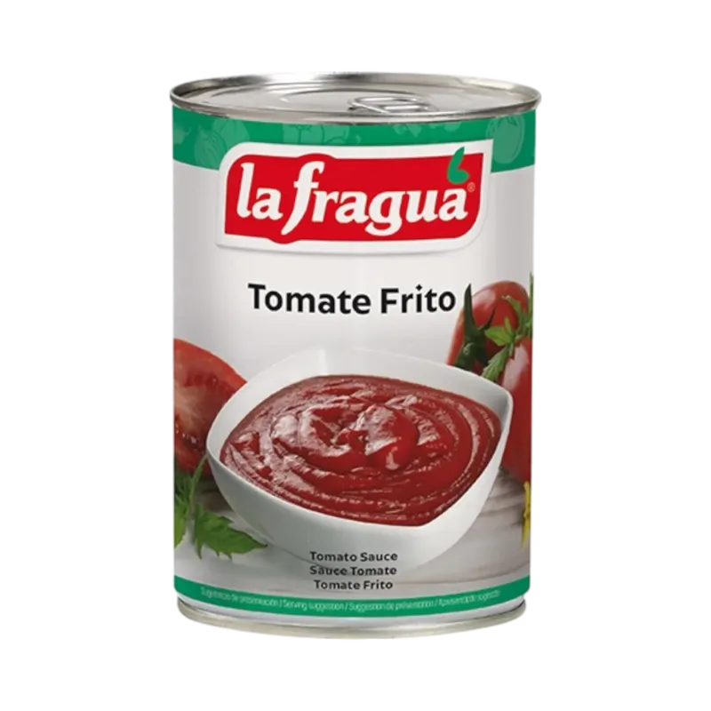 Tomate Frito Lata 1/2 kg F.A. - Apilable 8 +/-1 ºBrix · 24 unidades · La Fragua