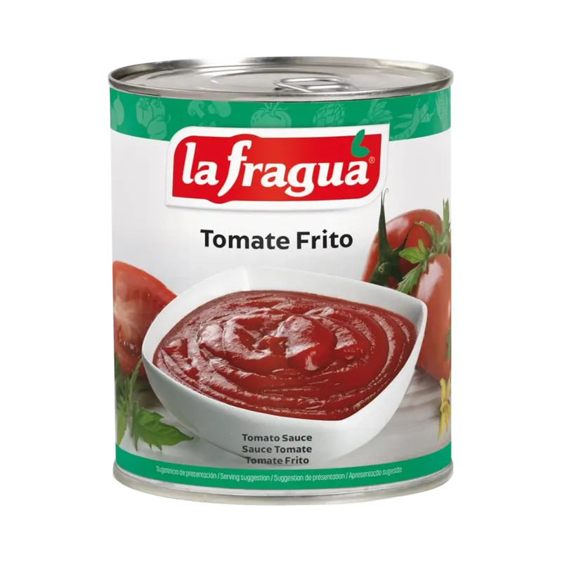 Tomate Frito Lata 1 kg F.A. - Apilable 8 +/-1 ºBrix · 12 unidades · La Fragua