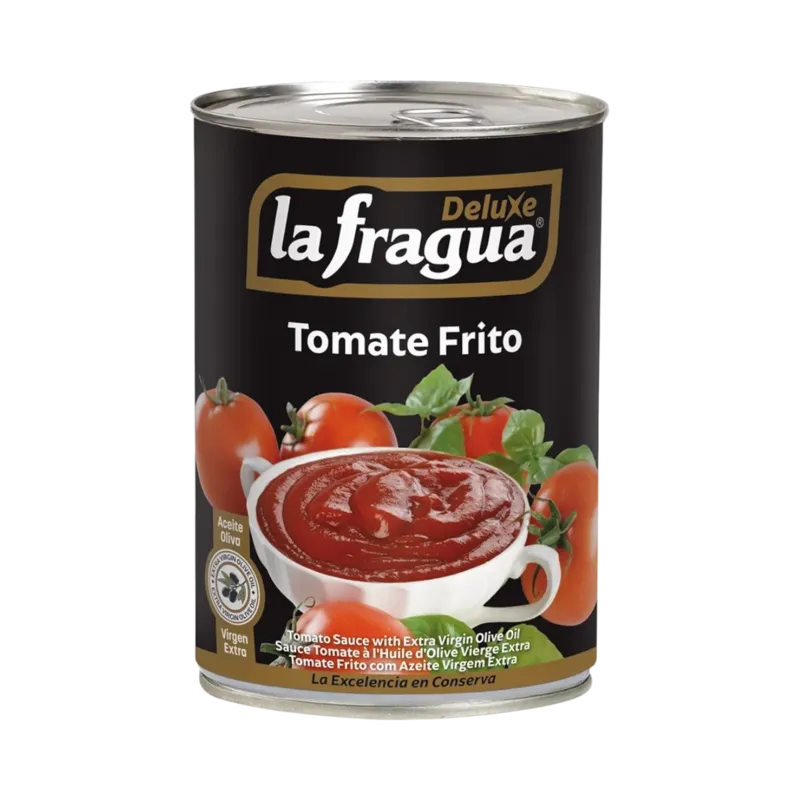 Tomate Frito Estilo Casero Lata 1/2 kg F.A.- Apilable ºBrix 9-11 (AOVE 1%) · 24 unidades · La Fragua