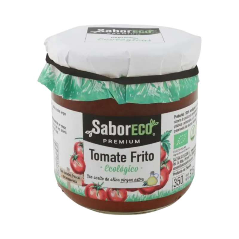 Tomate Frito Aceite Oliva Virgen Extra BIO Tarro-370 · 12 unidades · La Fragua