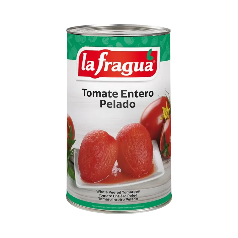 Tomate Entero Pelado I Lata 5 kg ºBrix > 4,5 · 3 unidades · La Fragua