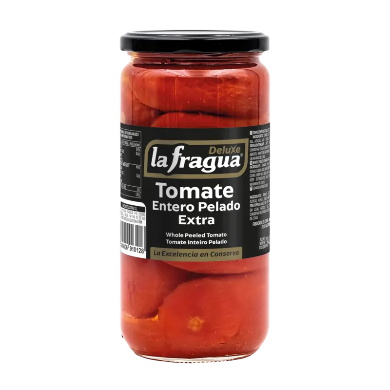 Tomate Entero Pelado I Tarro-720 · 12 unidades · La Fragua