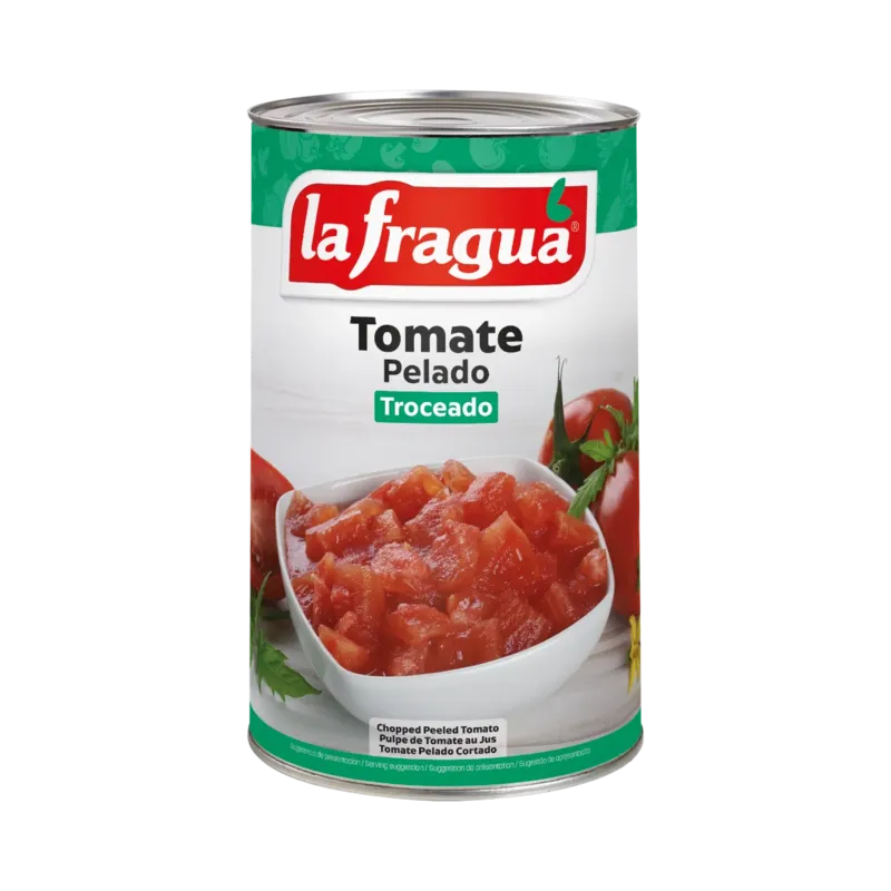 Tomate Troceado (Dados) I Lata 5 kg ºBrix > 4,5 · 3 unidades · La Fragua