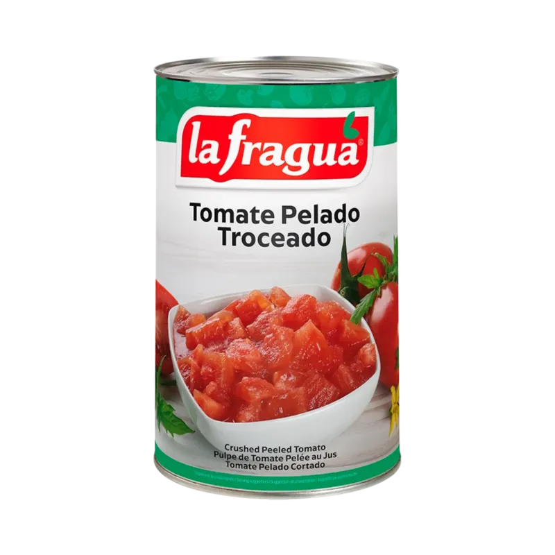 Tomate Troceado (Dados) I Lata 5 kg · 3 unidades · La Fragua