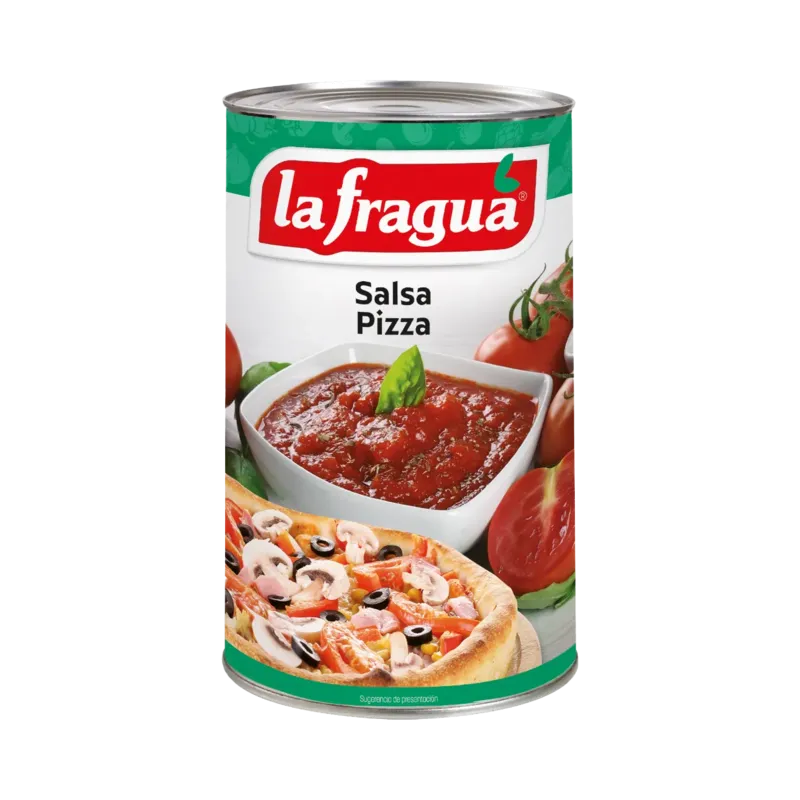 Salsa Pizza Lata 5 kg ºBrix > 8,5 · 3 unidades · La Fragua