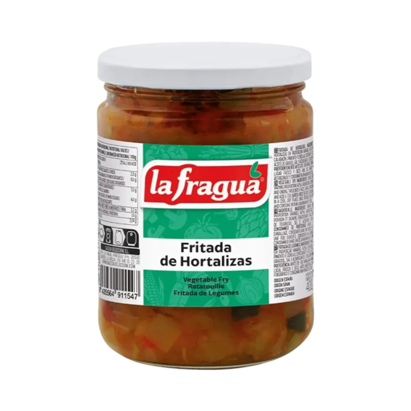 Fritada de Hortalizas Tarro-445 · 12 unidades · La Fragua